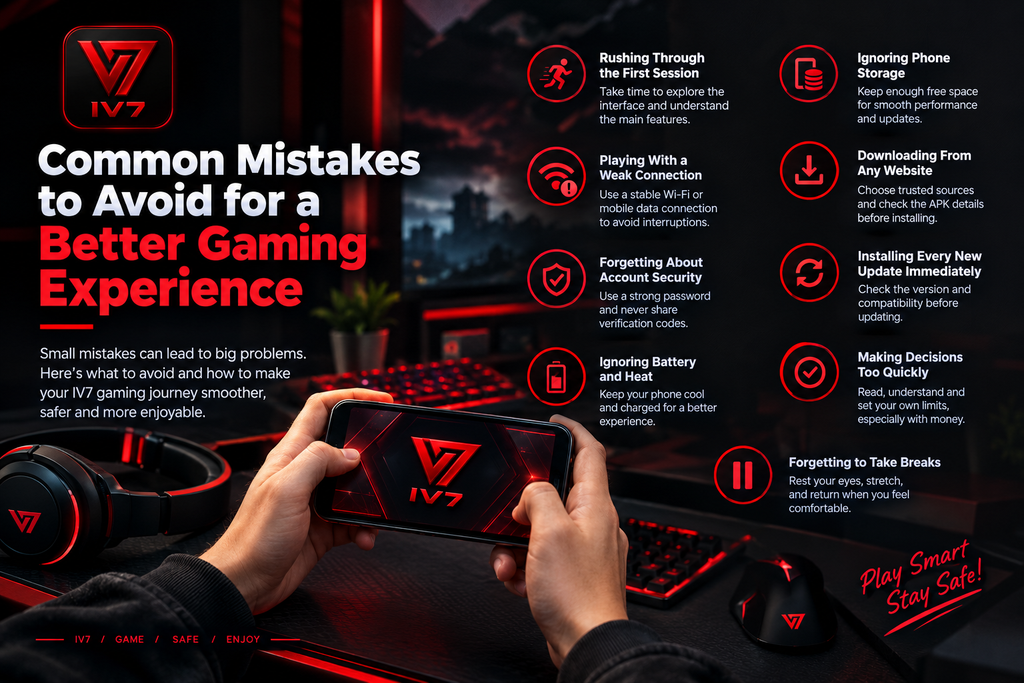 IV7: Common Mistakes to Avoid for a Better Gaming Experience