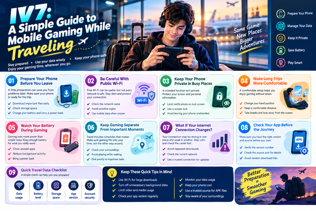 IV7: A Simple Guide to Mobile Gaming While Traveling