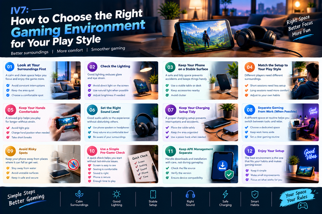 IV7: How to Choose the Right Gaming Environment for Your Play Style