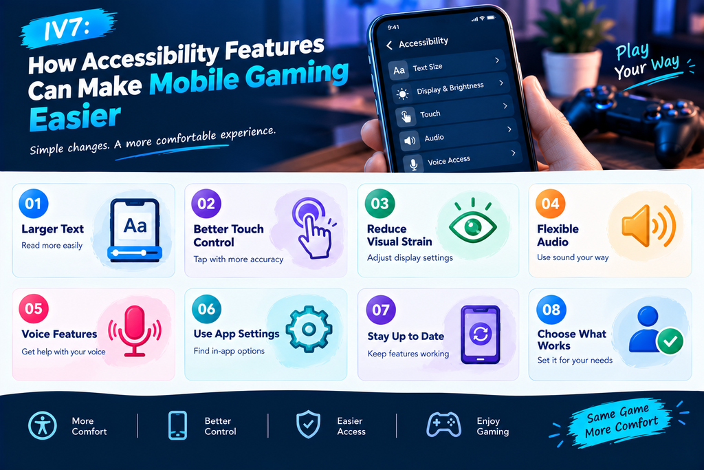 IV7: How Accessibility Features Can Make Mobile Gaming Easier